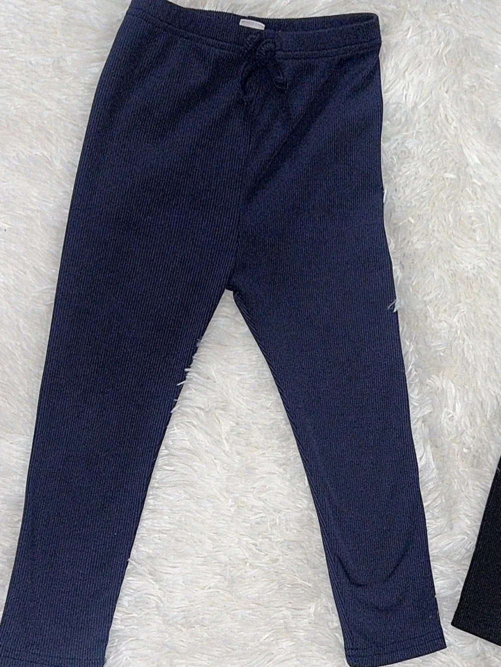 Girls' Cardigan & Pants Set - Burgundy, Navy, Black, Beige